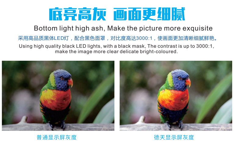 全彩高清Led小間距對比